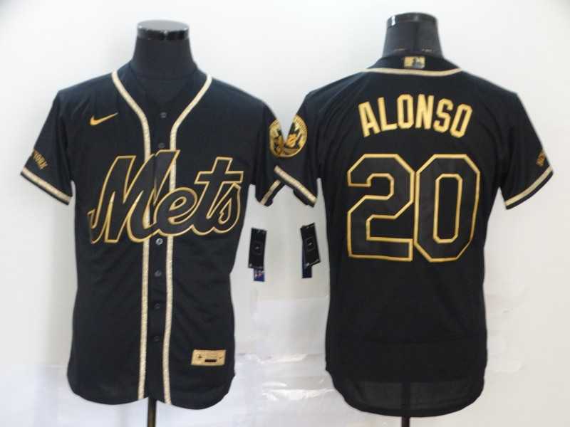 Mets 20 Pete Alonso Black Gold 2020 Nike Flexbase Jersey,We sell and wholesale Mets 20 Pete Alonso Black Gold 2020 Nike Flexbase Jersey on line form chian!